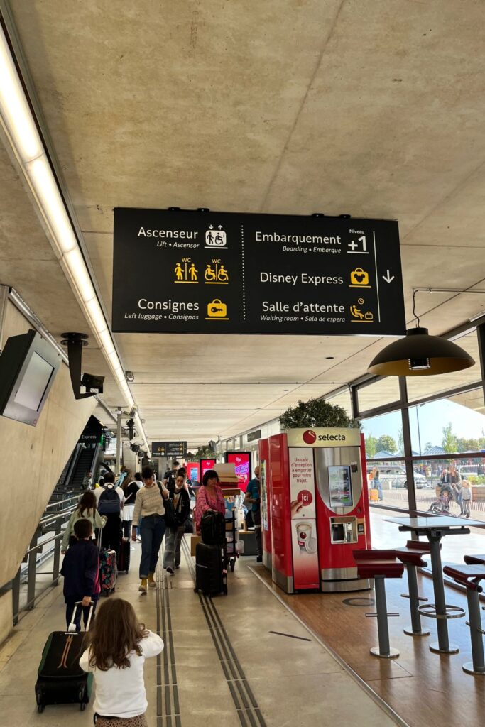 servicio de equipaje Disney Express