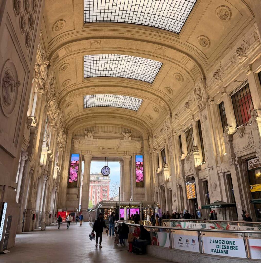 cómo llegar a Milán en tren desde Bérgamo